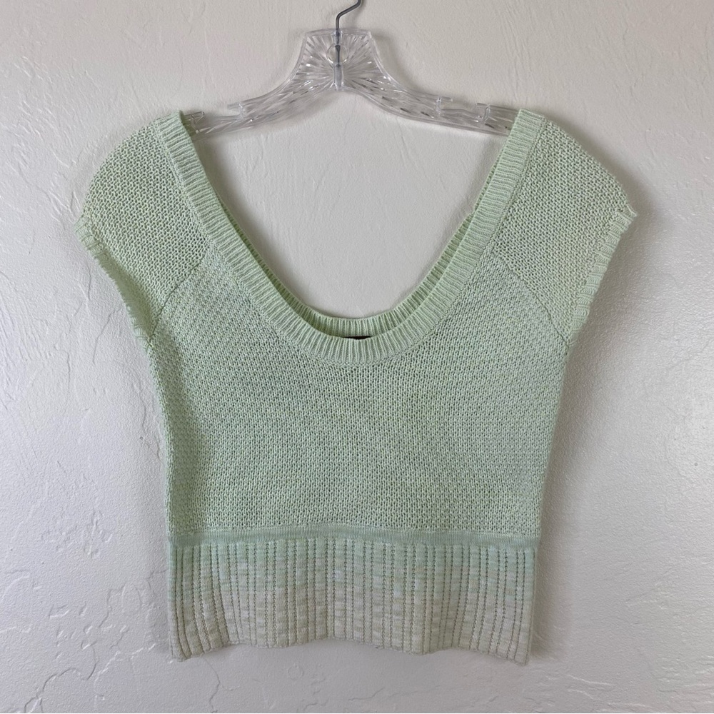 Free People Mint Green Sweater